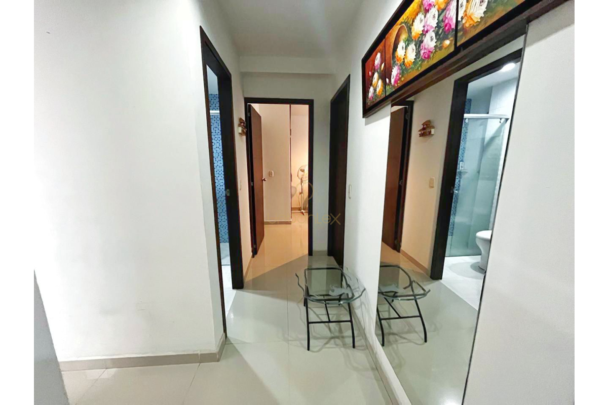 Urbanlex arrienda Apartamento Amoblado Conjunto Residencial Santa Cruz  área 50m2  $ 1.500.000