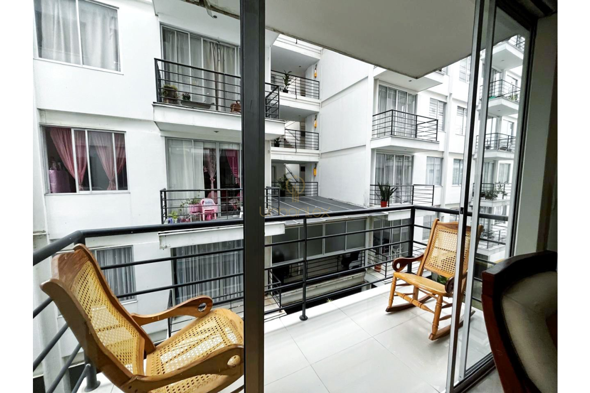 Urbanlex arrienda Apartamento Amoblado Conjunto Residencial Santa Cruz  área 50m2  $ 1.500.000