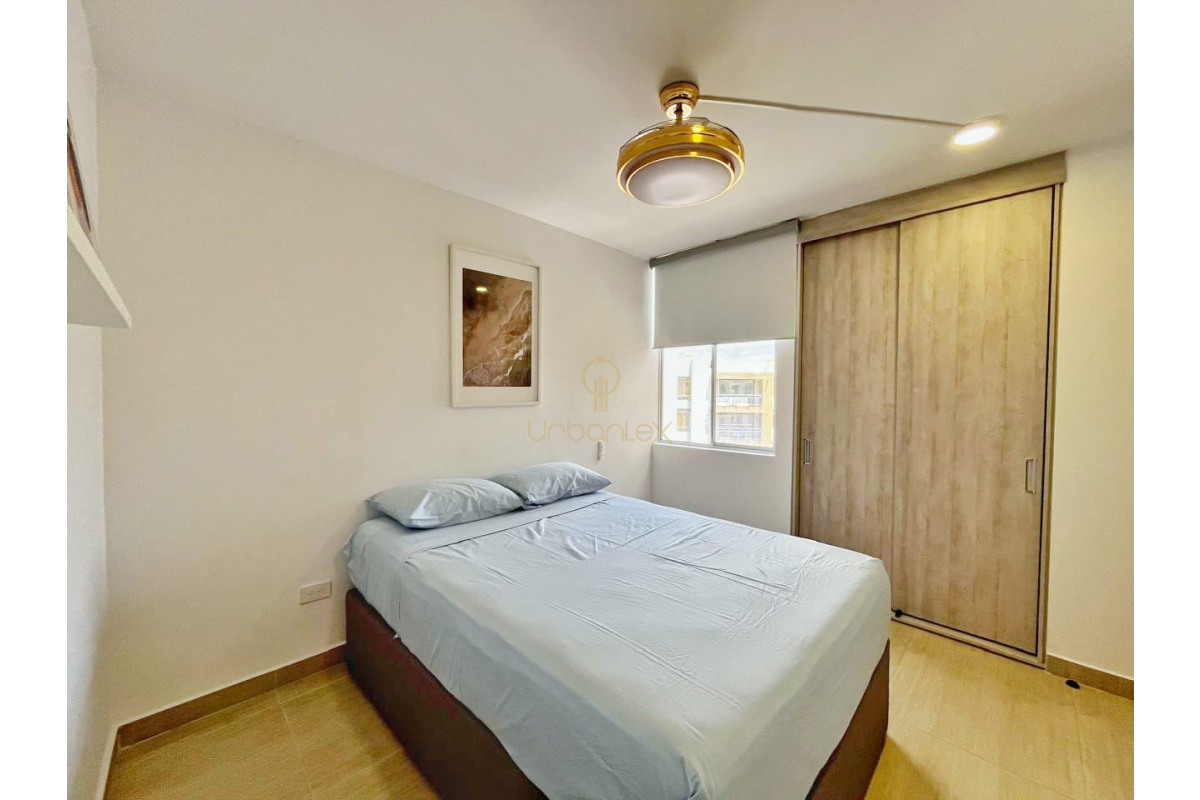 UrbanLex arrienda Apartamento Amoblado en Conjunto Residencial, área 82M2 $ 2.700.000