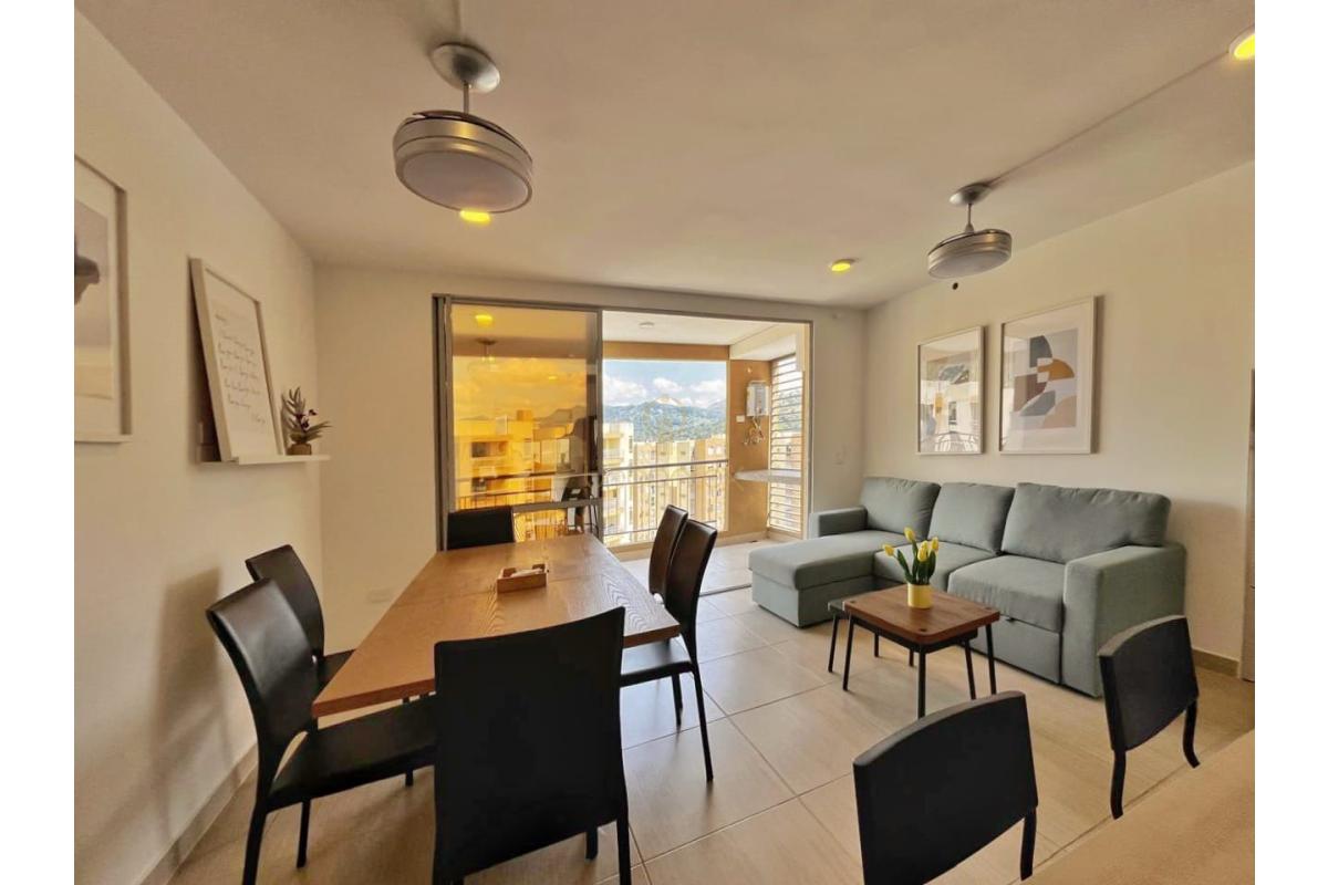 UrbanLex arrienda Apartamento Amoblado en Conjunto Residencial, área 82M2 $ 2.700.000