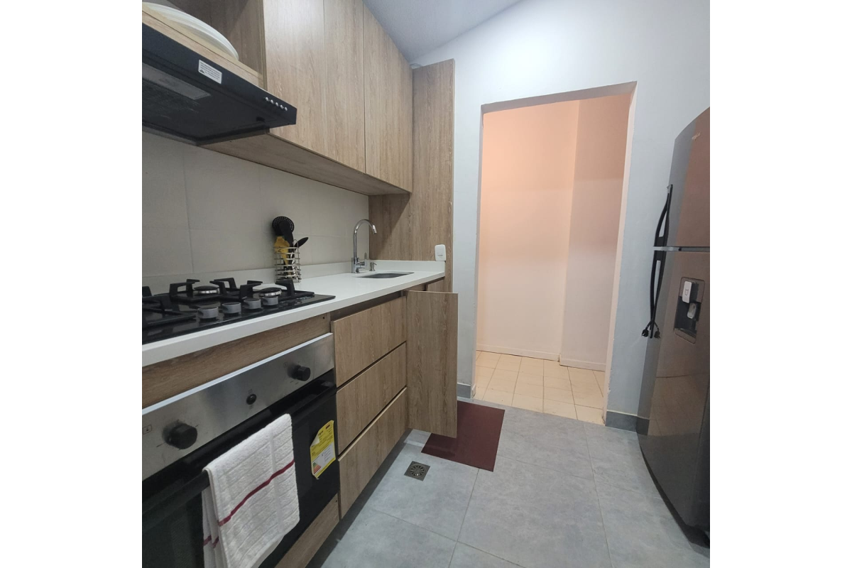 Apartamento Amoblado en Arriendo en La Cascada Cali 70 m² | 3 habitaciones | 2 baños | Con parqueadero