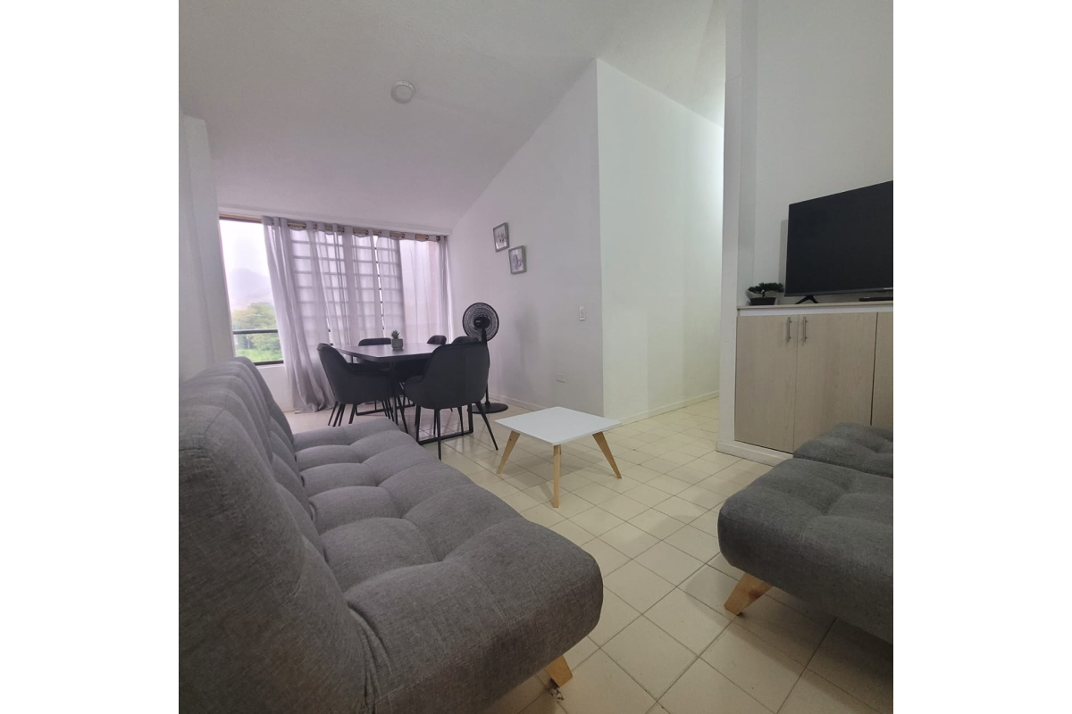 Apartamento Amoblado en Arriendo en La Cascada Cali 70 m² | 3 habitaciones | 2 baños | Con parqueadero