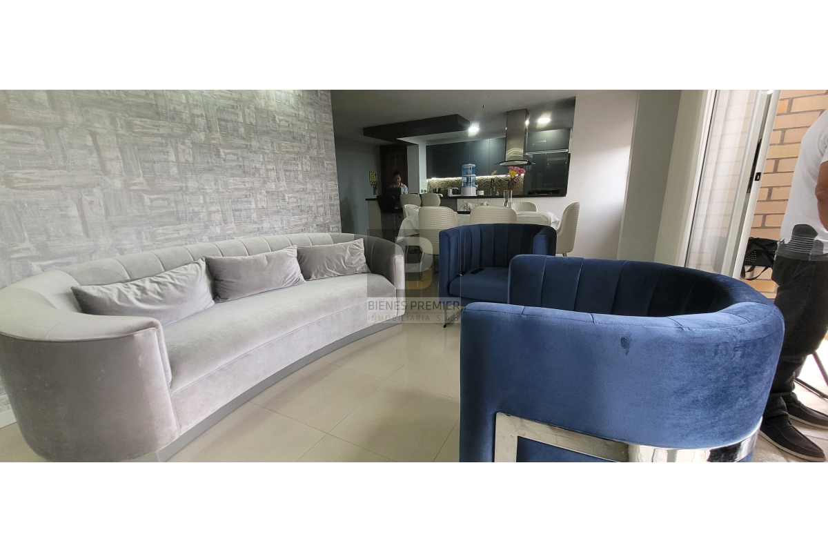 Apartamento en Venta en El Ingenio Cali 115 m² | Remodelado | 3 habitaciones | Balcón | 2 parqueaderos