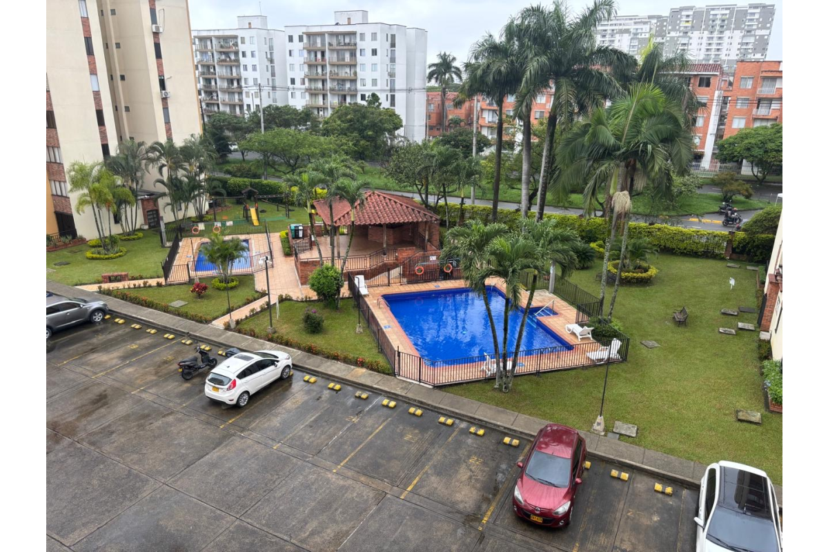 Apartamento en venta en El Caney Cali 78 m² | 3 habitaciones 2 baños | Balcón y piscina